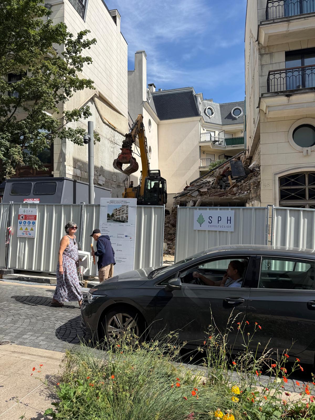 Chantier SPH en centre-ville d’Antony