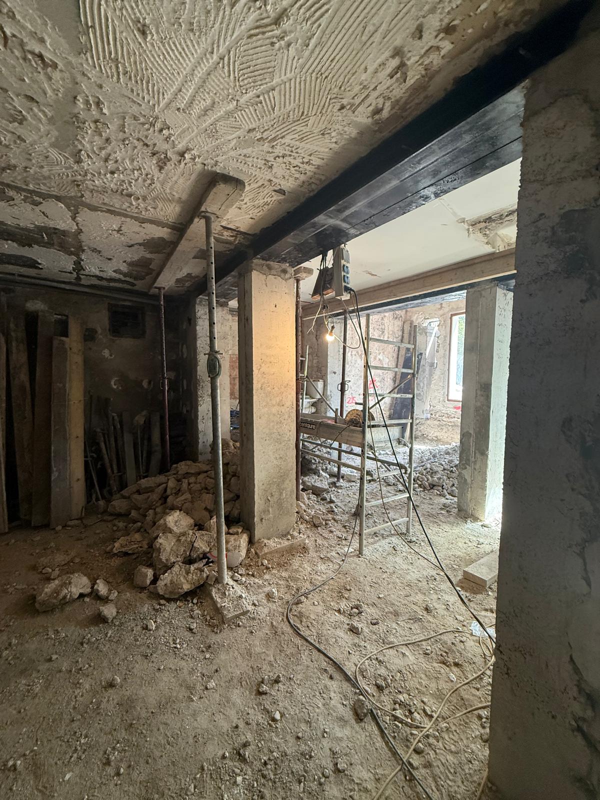 Renforcement métallique et reprise structurelle au Perreux-sur-Marne